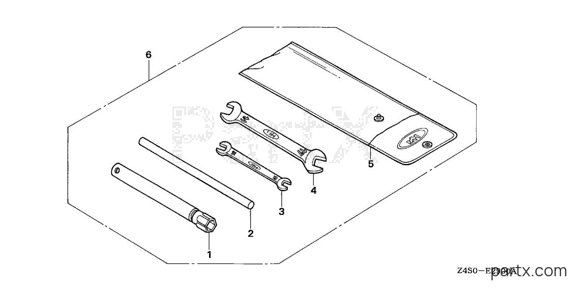 Honda GX200U SM14 - TOOL