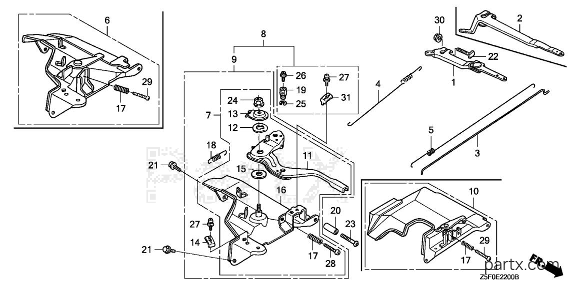 Honda GX240U1 WKK2 - CONTROL