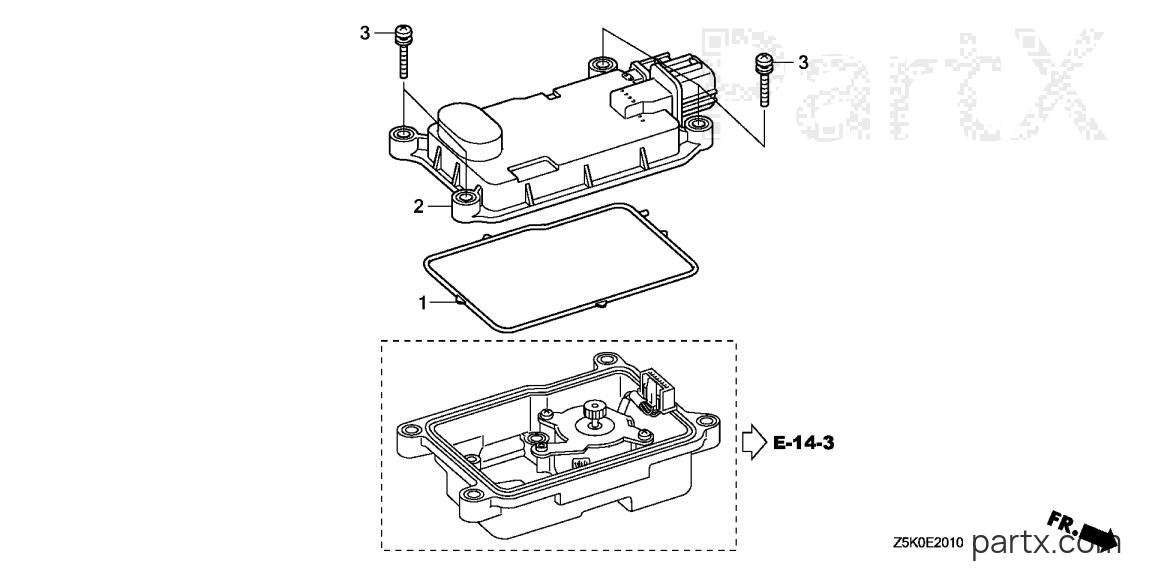 Honda GX270UT2 QZDS - ELECTRONIC CONTROL UNIT