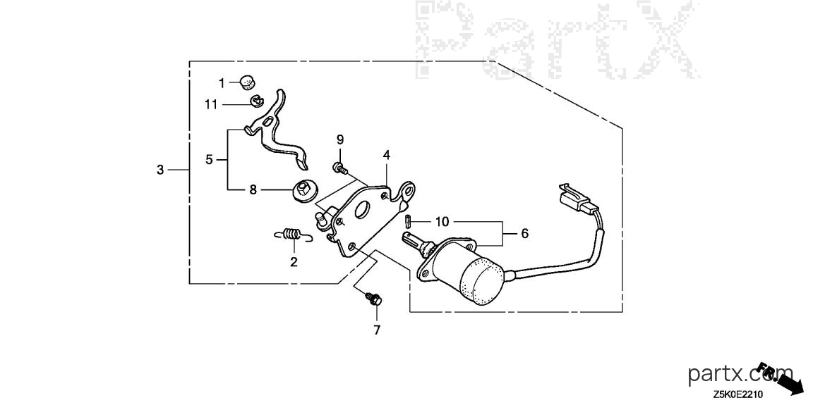 Honda GX270RT2 VMT2 - AUTO THROTTLE