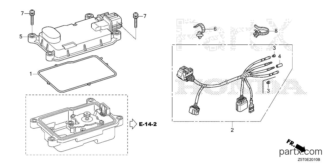 Honda GX390UT2 QZRV - ELECTRONIC CONTROL UNIT
