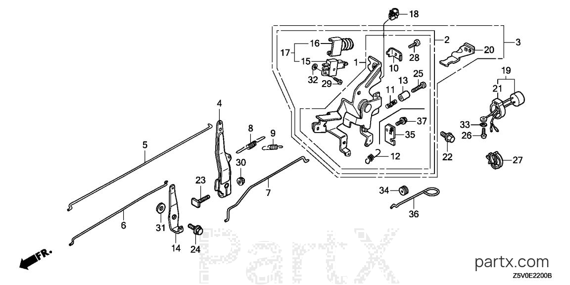 Honda GXV390RT1 DA33 - CONTROL (1)