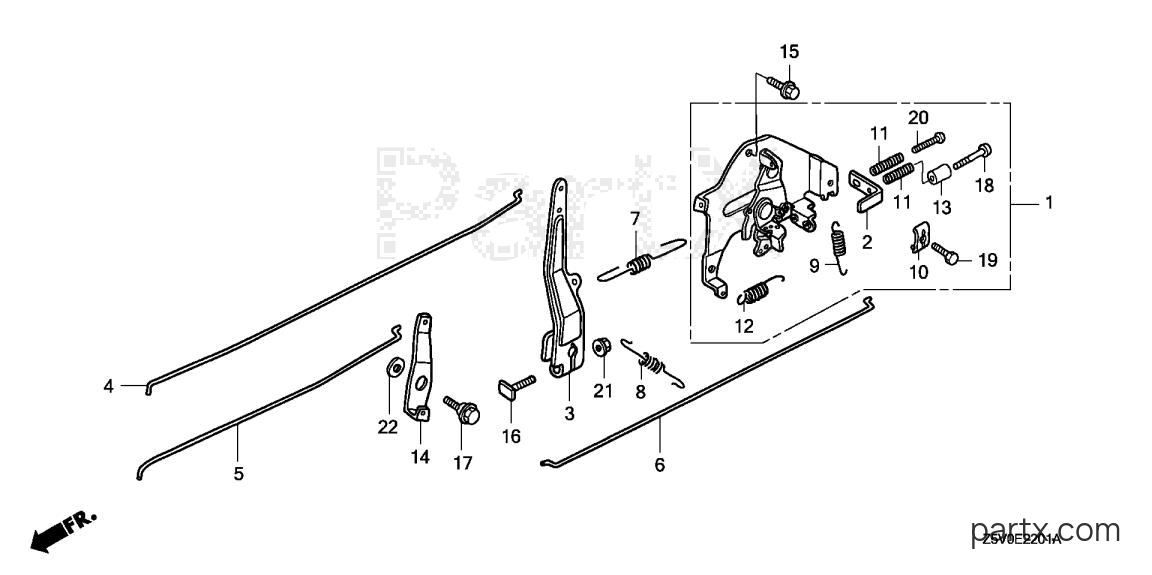 Honda GXV390UT1 DCA - CONTROL (2)