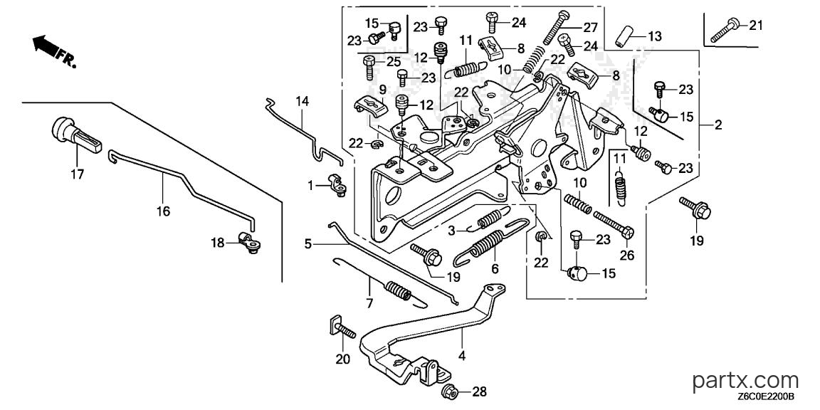 Honda GX610U1 QDX2 - CONTROL (1)