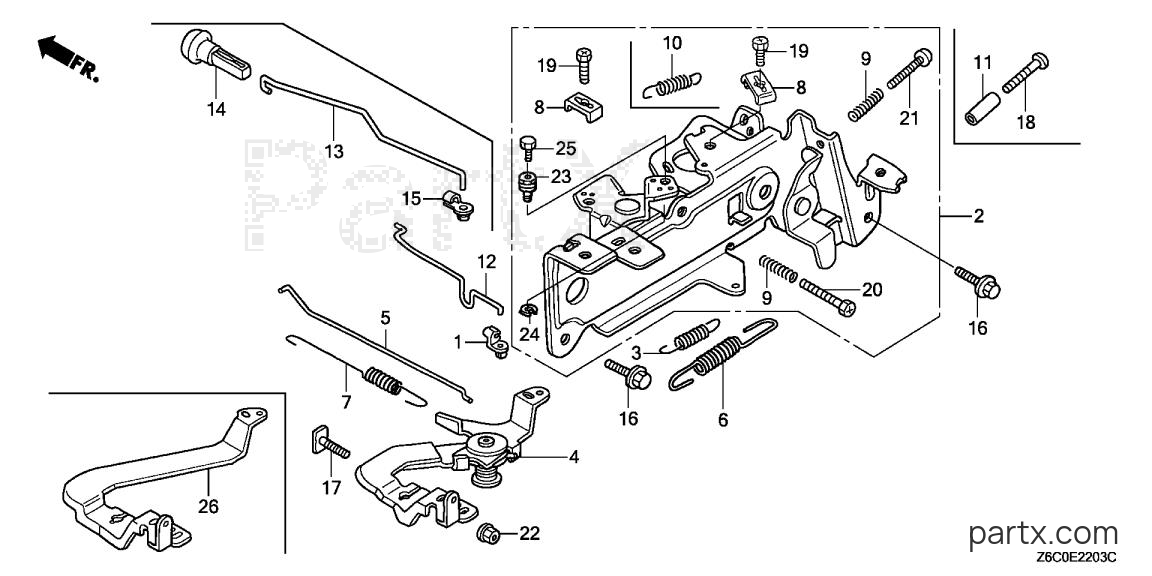 Honda GX610U1 QWF2 - CONTROL (4)
