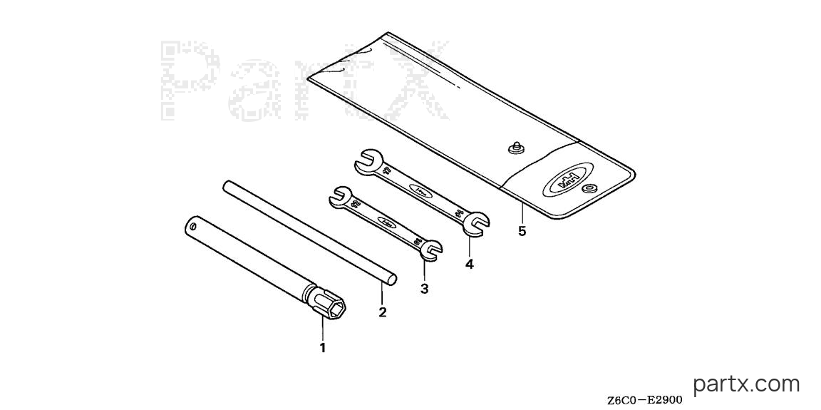 Honda GX610U1 QZA5 - TOOL