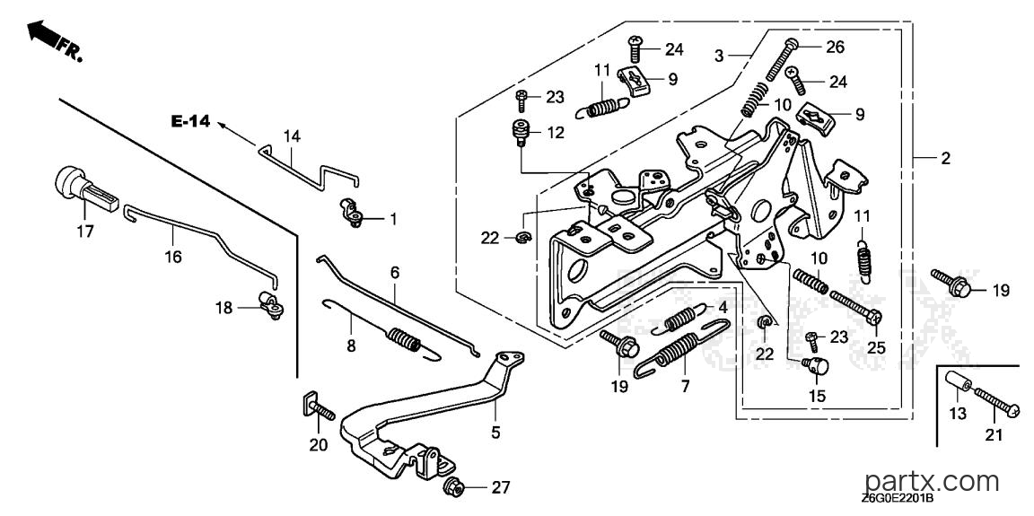 Honda GX670R BDW - CONTROL (2)
