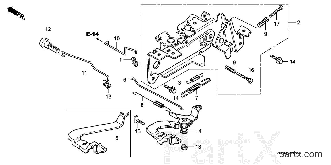 Honda GX670R VXE2 - CONTROL (3)