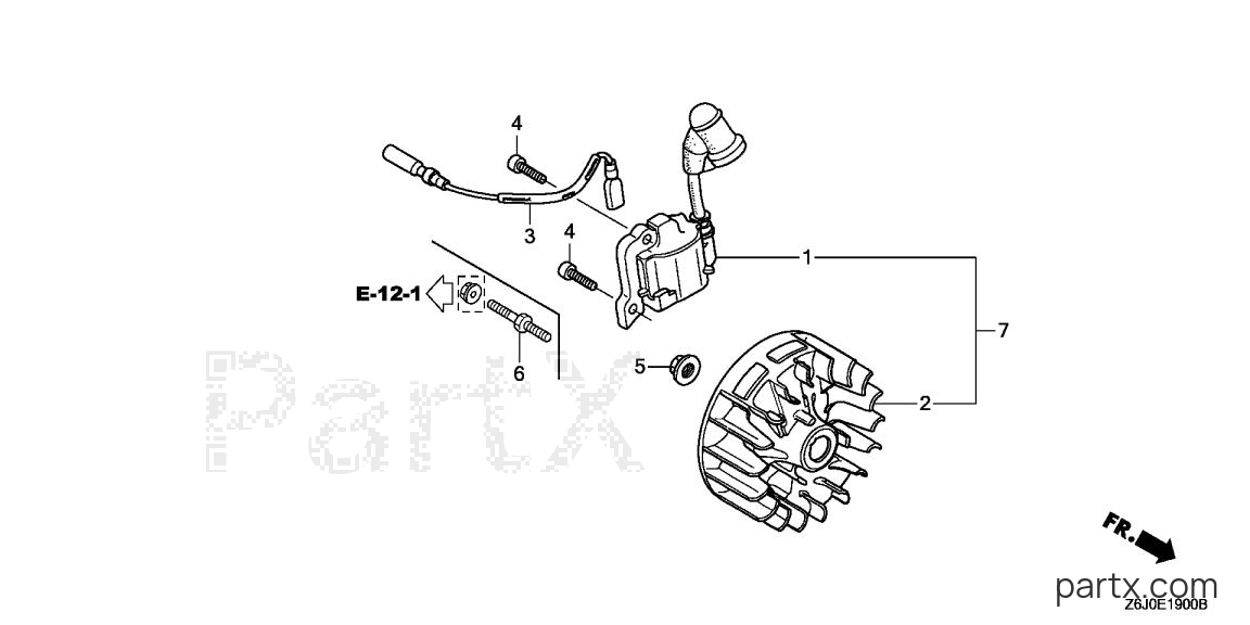 Honda GX25NT SGT3 - FLYWHEEL