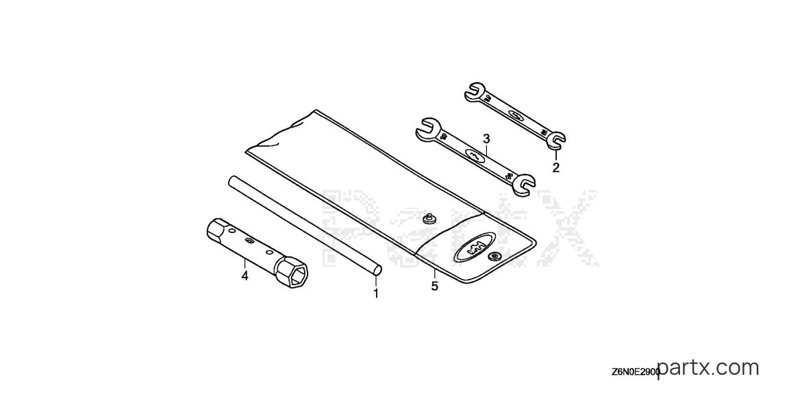 Honda GX690 TXF3 - TOOL