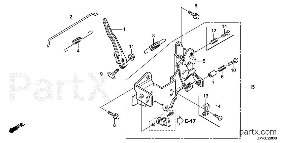 Honda GXV57U N7E2 - CONTROL