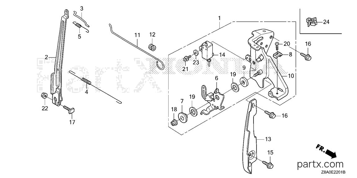Honda GC160LA QDE - CONTROL (2)