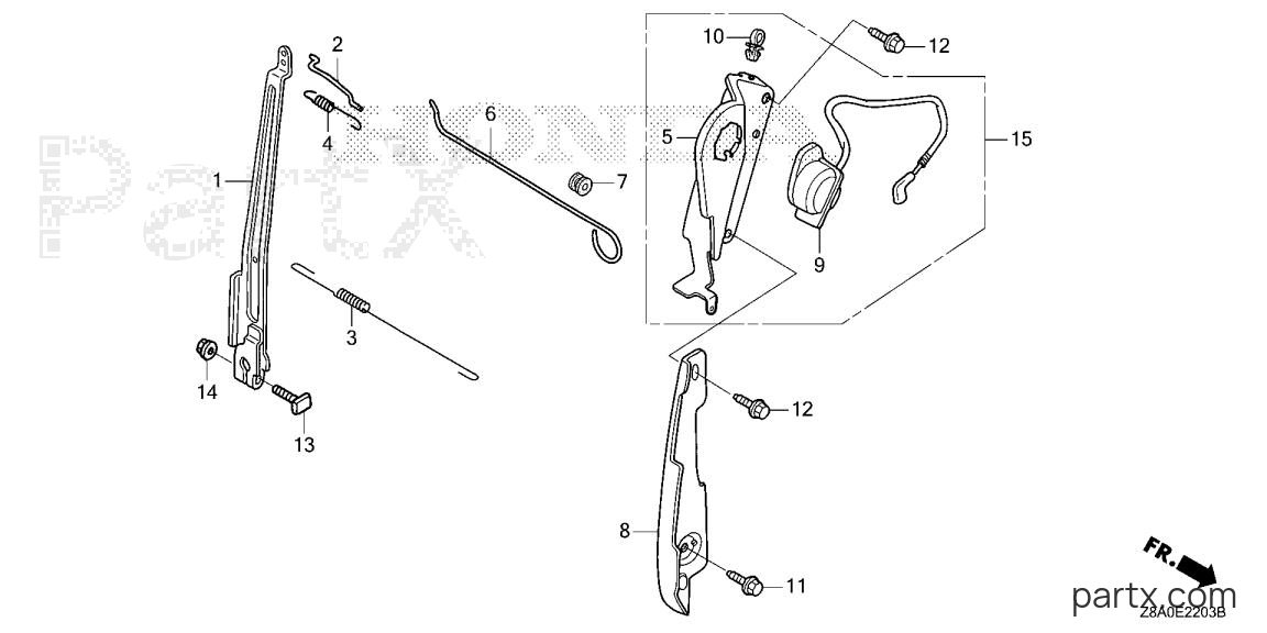 Honda GC160LA DHAF - CONTROL (4)