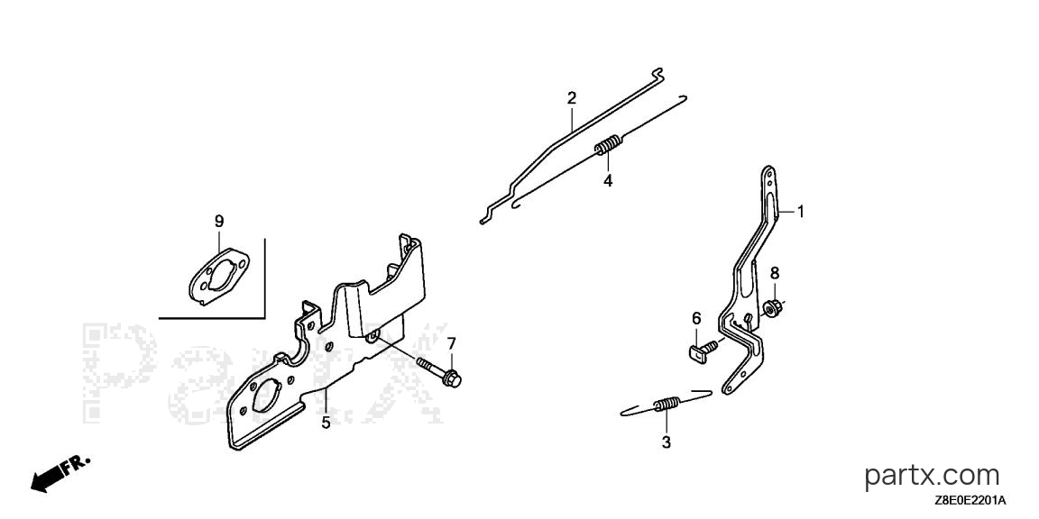 Honda GSV190LA S3T - CONTROL (2)