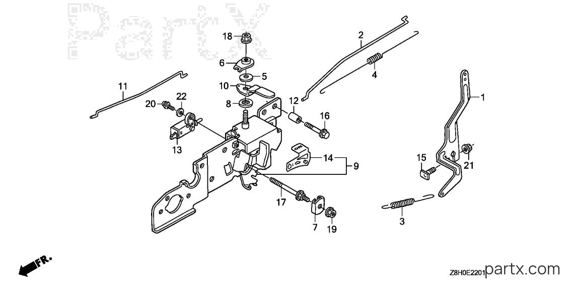 Honda GCV135 A2R - CONTROL (2)