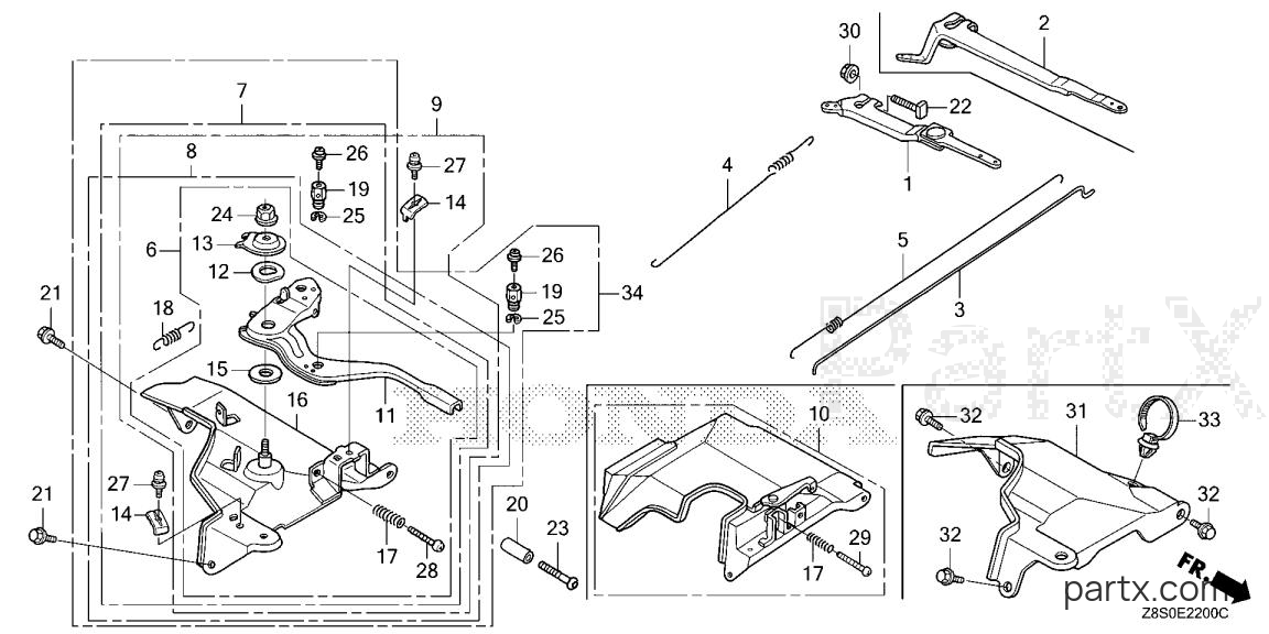 Honda GX240UT2 QHB2 - CONTROL