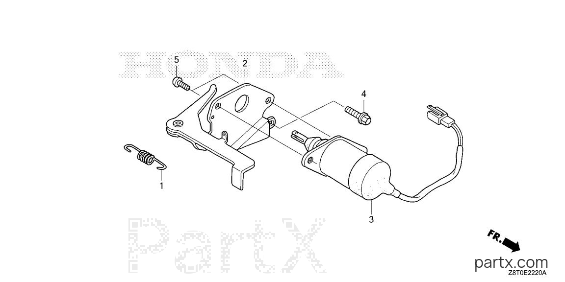 Honda GX340RT2 VWS1 - AUTO THROTTLE