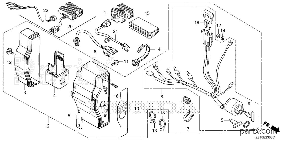 Honda GX340UT2 SE2 - CONTROL BOX (4)
