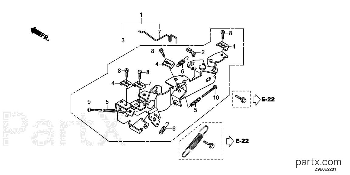 Honda GX630R QAF2 - CONTROL (1)