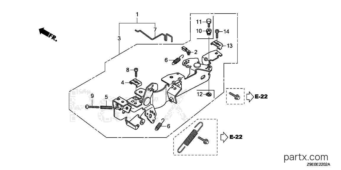Honda GX630R QWF2 - CONTROL (2)
