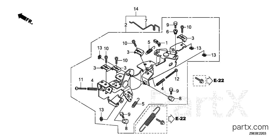 Honda GX630R KAF - CONTROL (3)