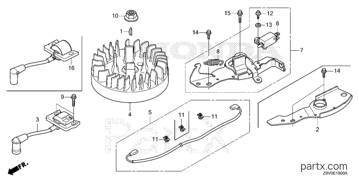 Honda GCV200LA S3L - FLYWHEEL