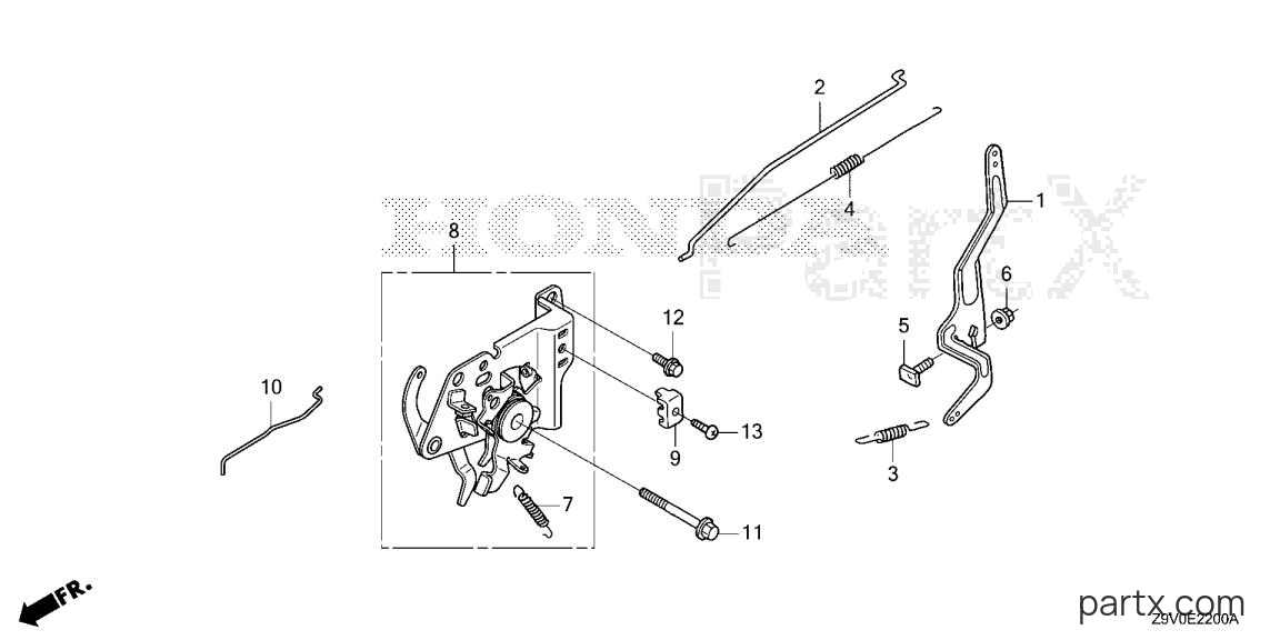 Honda GCV170LA A1A - CONTROL