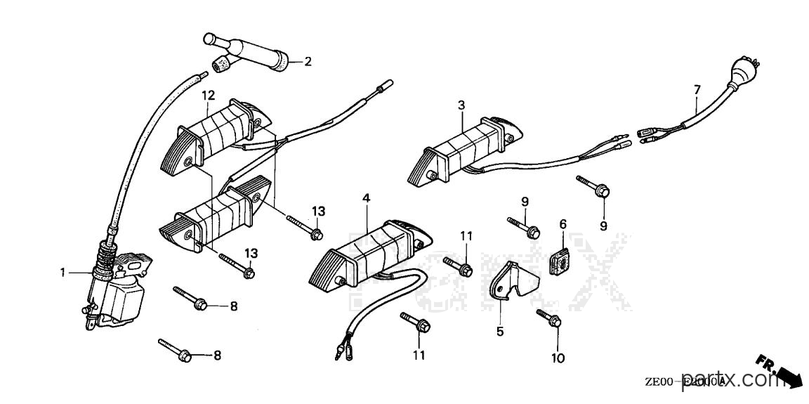 Honda GX110 VA - IGNITION COIL