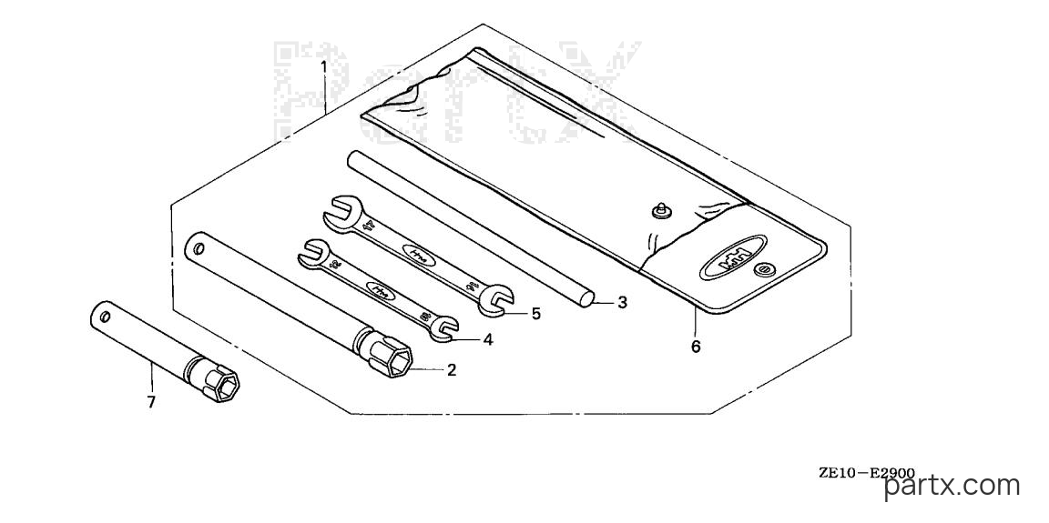 Honda GX140 STR - TOOLS