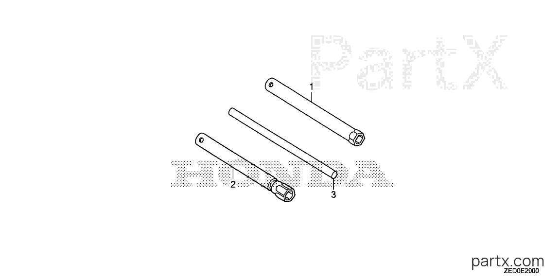 Honda GX160UH2 QC9 - TOOL