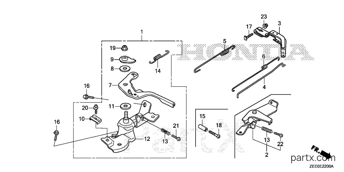 Honda GX200UH2X QHQ4 - CONTROL