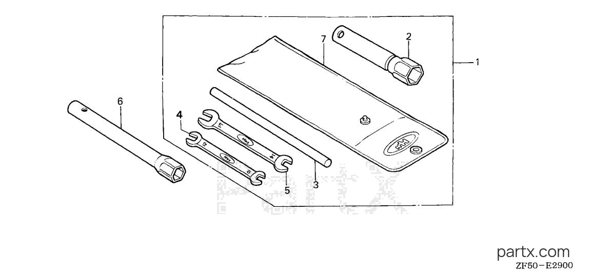 Honda GXV390 DA2 - TOOL