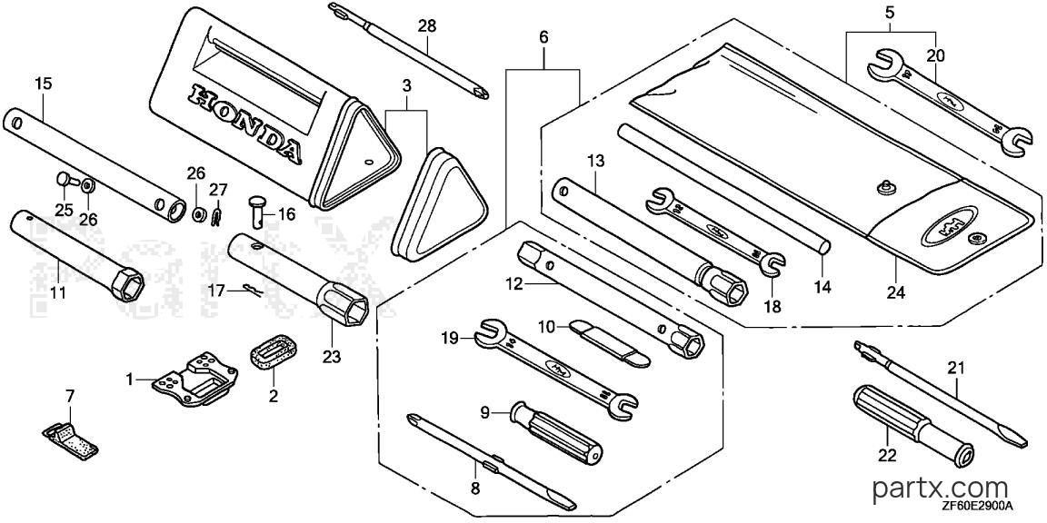 Honda GX390K1 HAQ - TOOLS (1)
