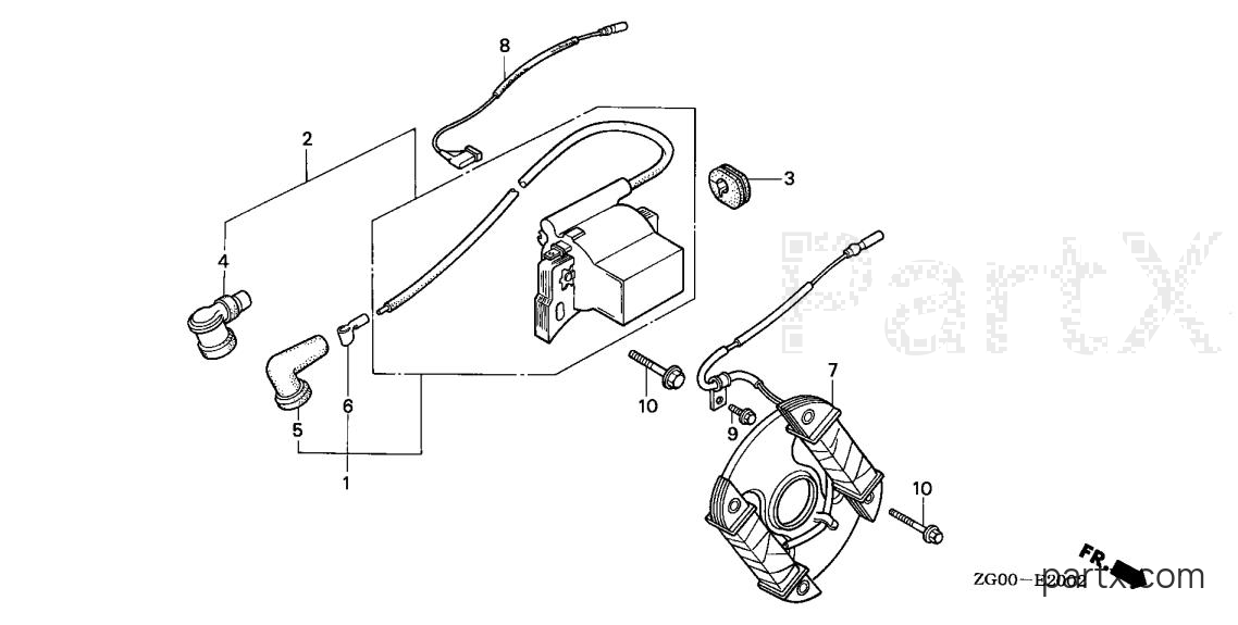 Honda G100K2 QA2 - IGNITION COIL (3)