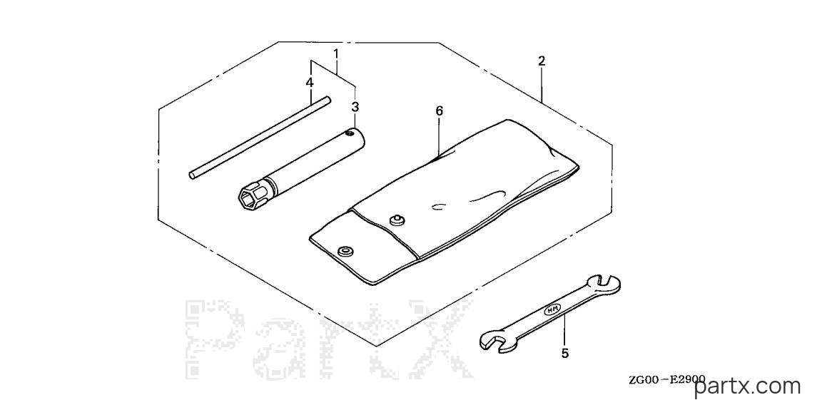Honda G100 QAF - TOOLS