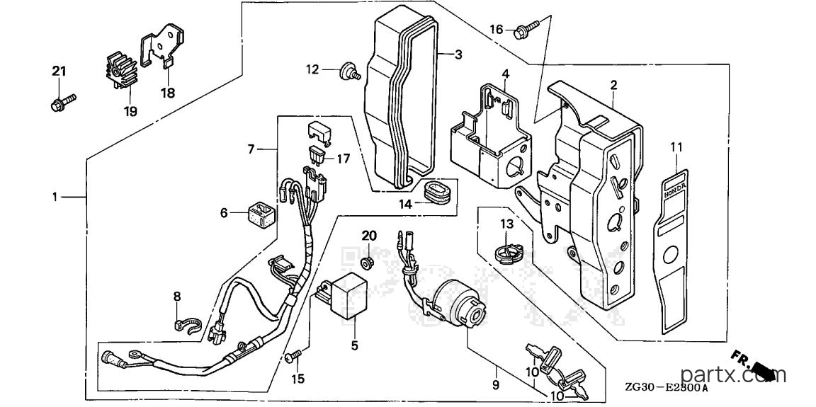 Honda GD410 VA - CONTROL BOX