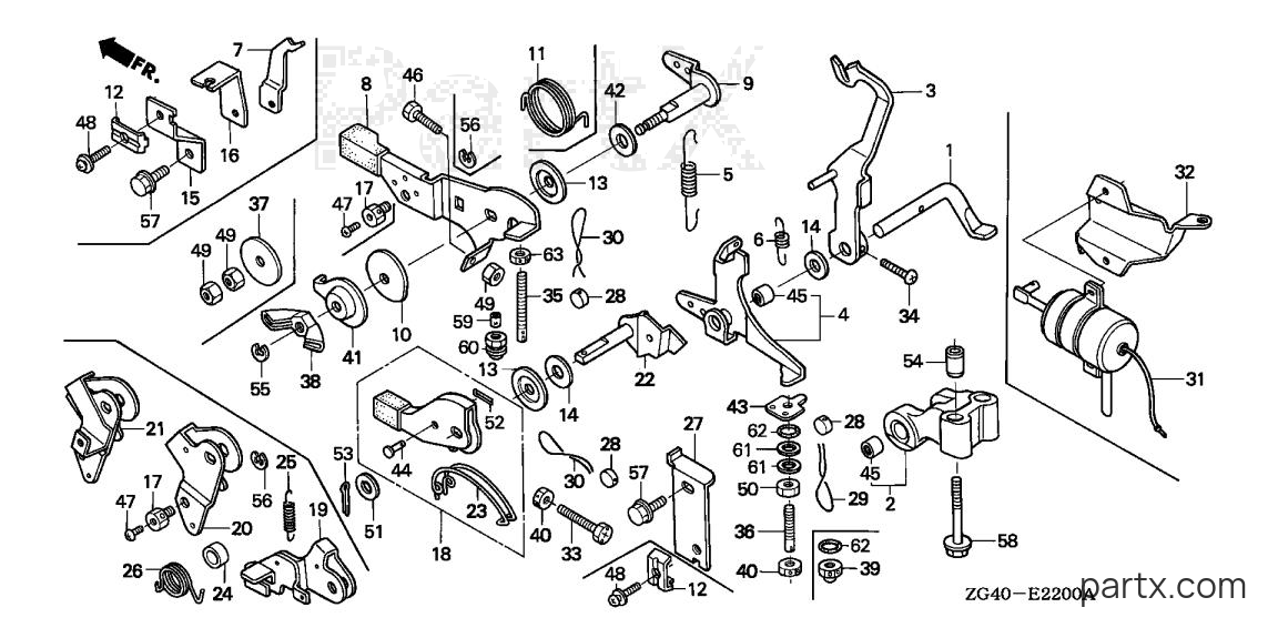 Honda GD320 QAAE - CONTROL