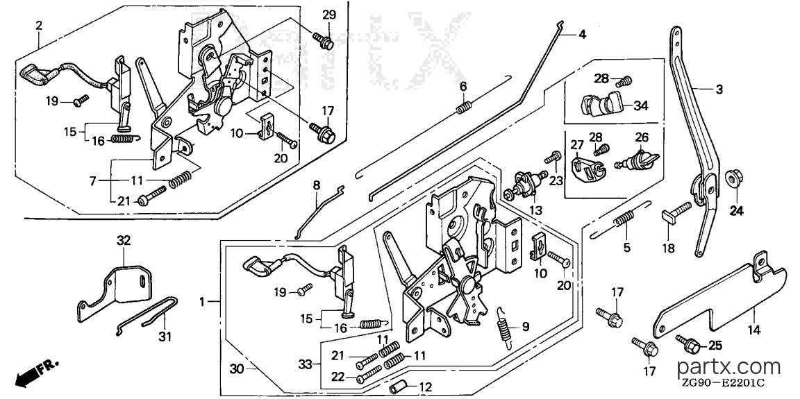 Honda GXV140 N2TB - CONTROL (2)