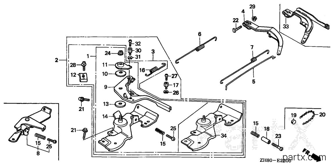 Honda GX160K1 QGR2 - CONTROL (1)