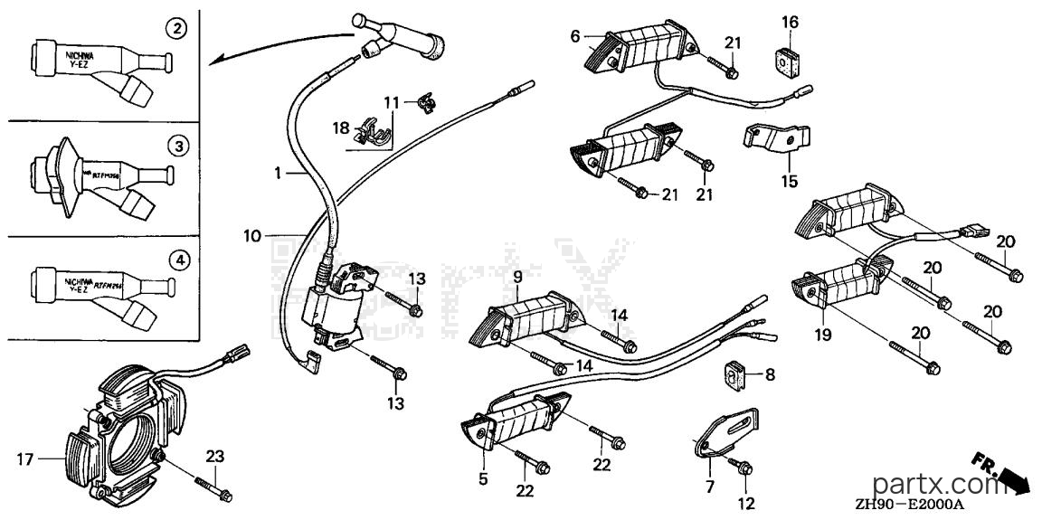 Honda GX270 QAQ - IGNITION COIL