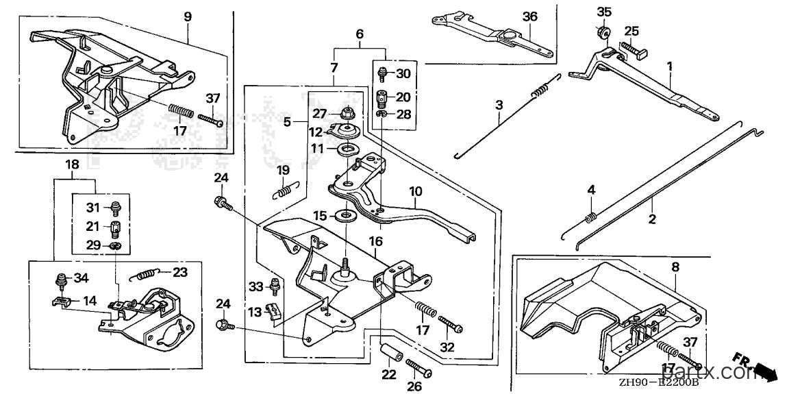 Honda GX270 QAE2 - CONTROL (1)