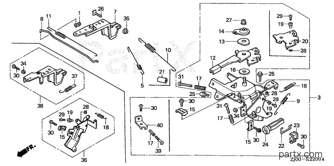 Honda GX610 QDF2 - CONTROL (1)
