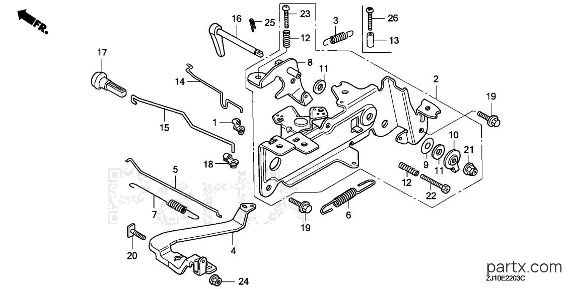 Honda GX620K1 QAF9 - CONTROL (4)