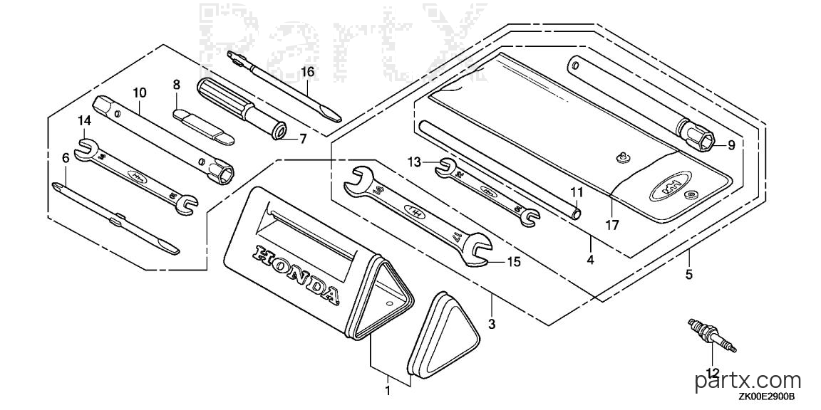 Honda GX200 VEN2 - TOOL