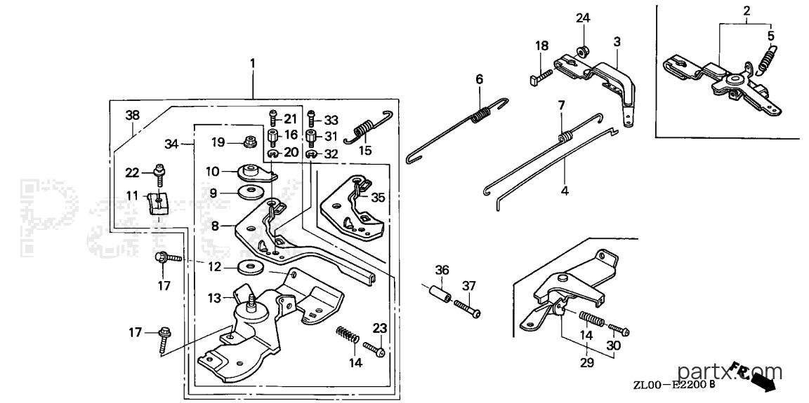 Honda GX200 QX2 - CONTROL