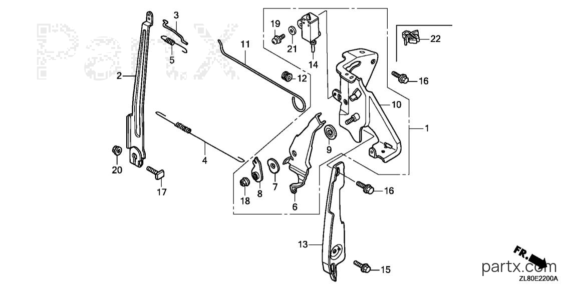 Honda GC160A QHA - CONTROL (1)