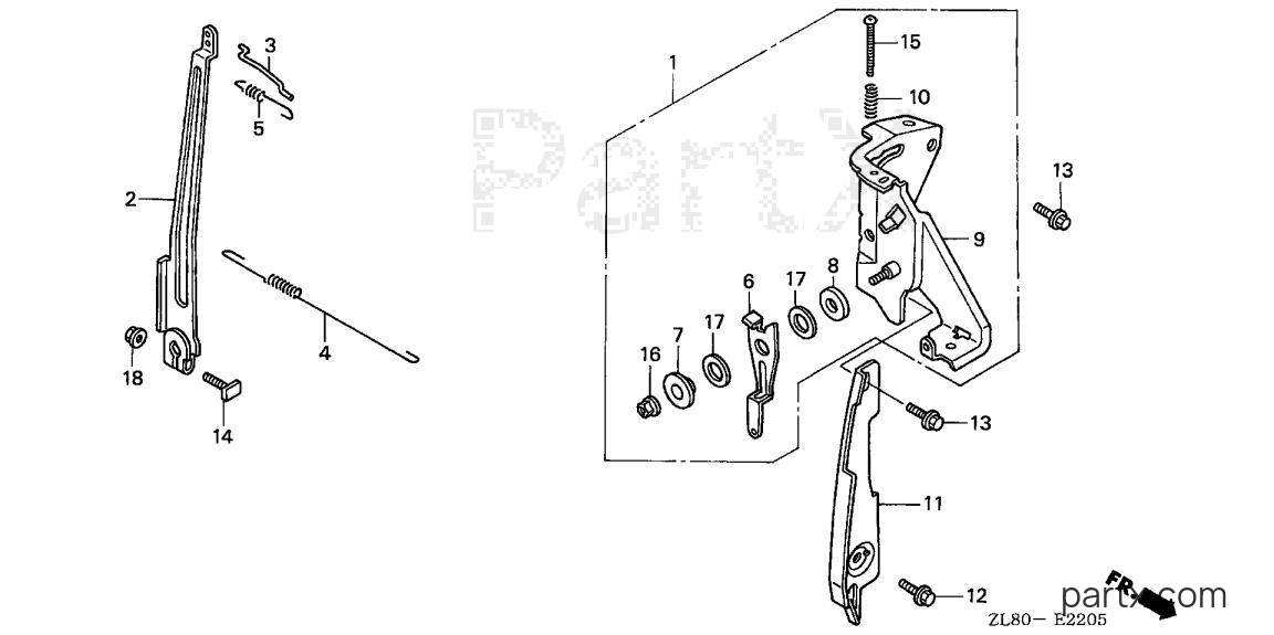 Honda GC135 VXP5 - CONTROL (6)