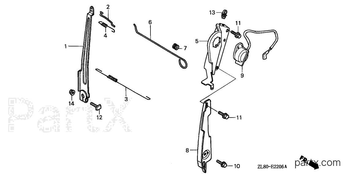 Honda GC160A QHAF - CONTROL (7)