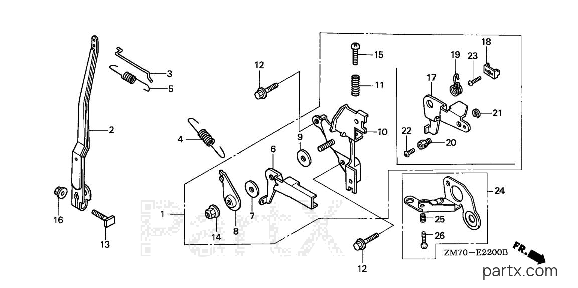 Honda GXH50 QHA - CONTROL (1)