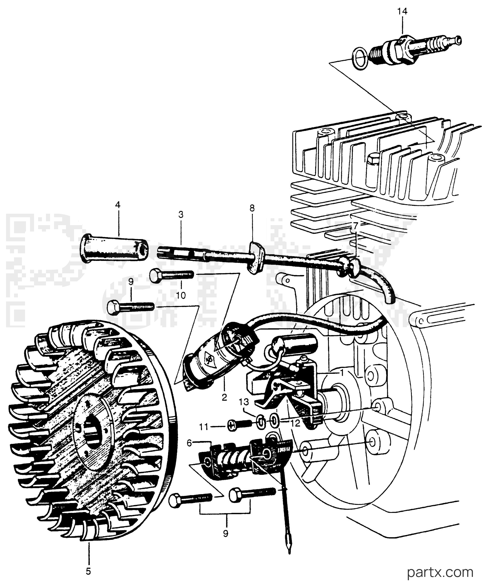 Honda G30 A - MAGNETO
